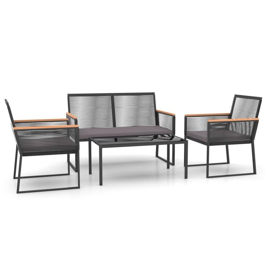 set divani da giardino Acciaio