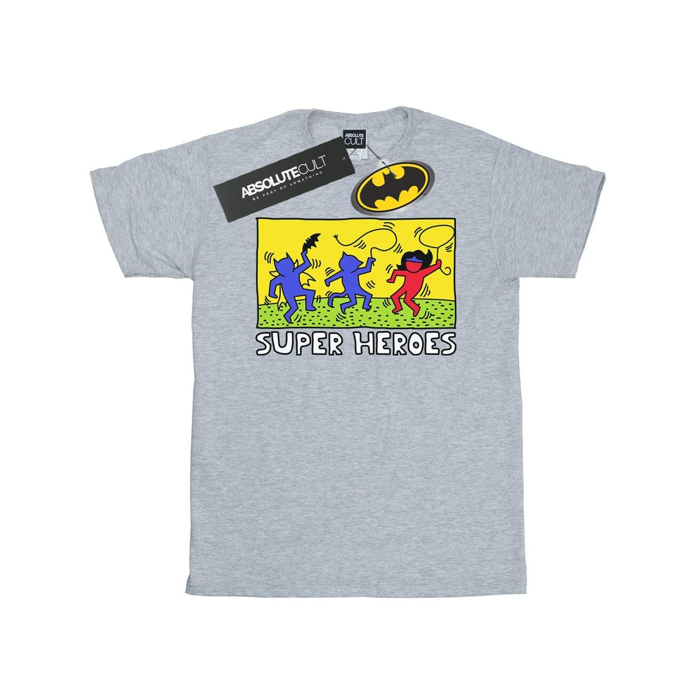 Image of Batman Pop Art Tshirt Jungen Grau 128