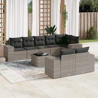 VidaXL Garten sofagarnitur poly-rattan  