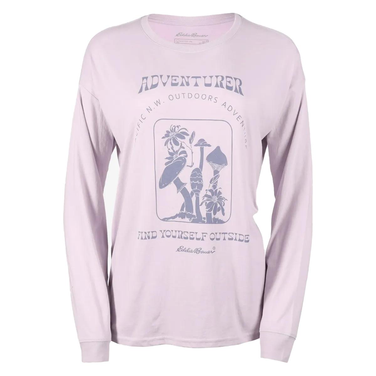 Image of Adventure Tshirt Damen Schiefergrau XXL