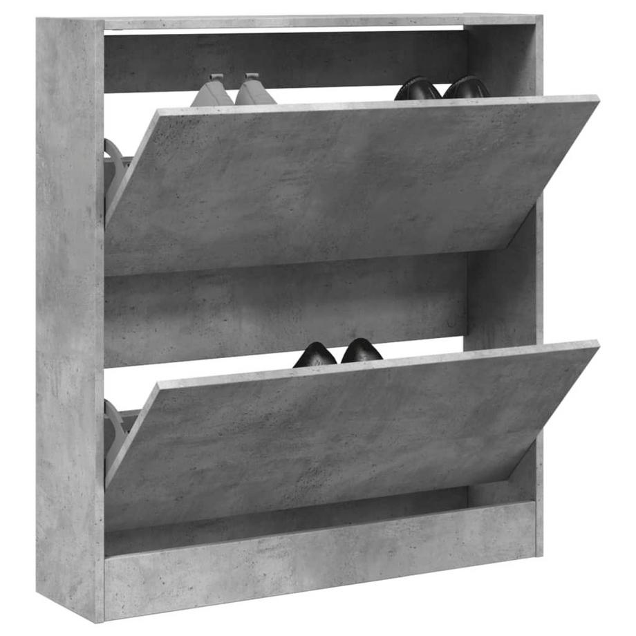 VidaXL Armoire à chaussures bois d'ingénierie  