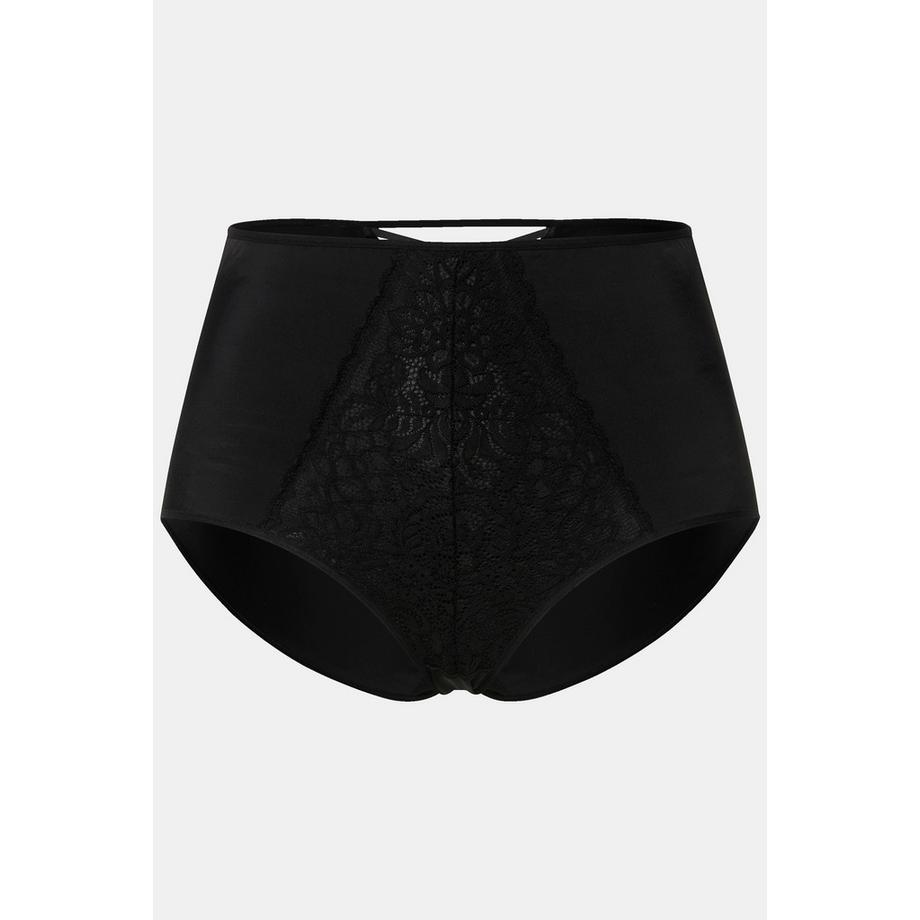 Ulla Popken Maxislip Spitzen-Einsatz High Waist  