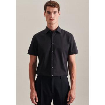 Chemise Business Slim Fit Manche courte Uni