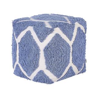 Beliani Pouf en Coton Boho ROJHAN  