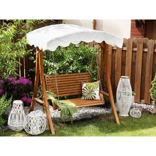 Beliani Balancelle de jardin en Polyester Traditionnel ANDRIA  