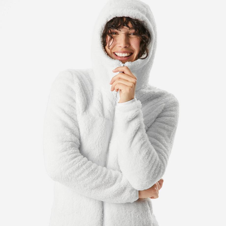 QUECHUA SH100 Ultra-Warm Veste Polaire de Randonnée Hivernale  