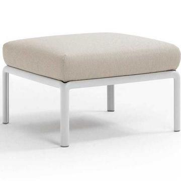 Tabouret de jardin Komodo blanc beige 72