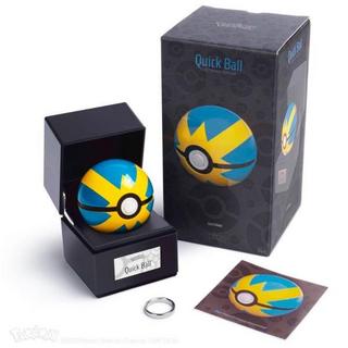 Nintendo  Pokémon: Die-Cast Collectible Quick Ball Replica 