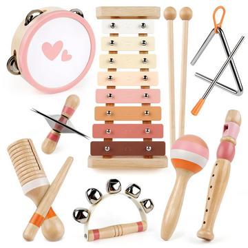 Instruments de musique enfants xylophone tambour tambours jouets d'enfants