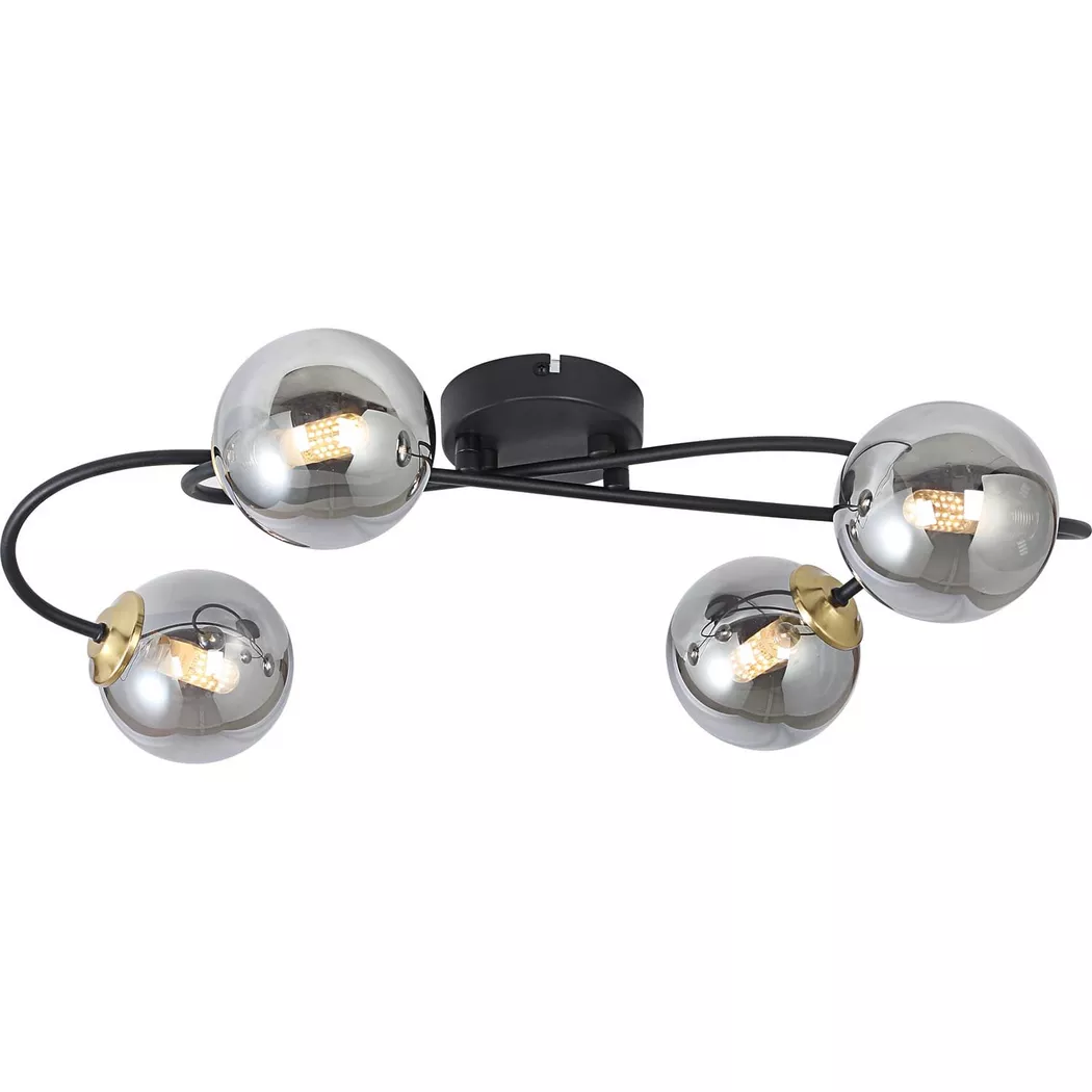 mutoni – Deckenleuchte Jorge Metall matt 4xG9, One Size, Multicolor
