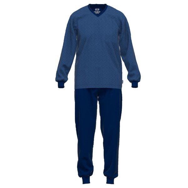 Image of Pyjama Bequem Sitzend-traveller Unisex Blau S