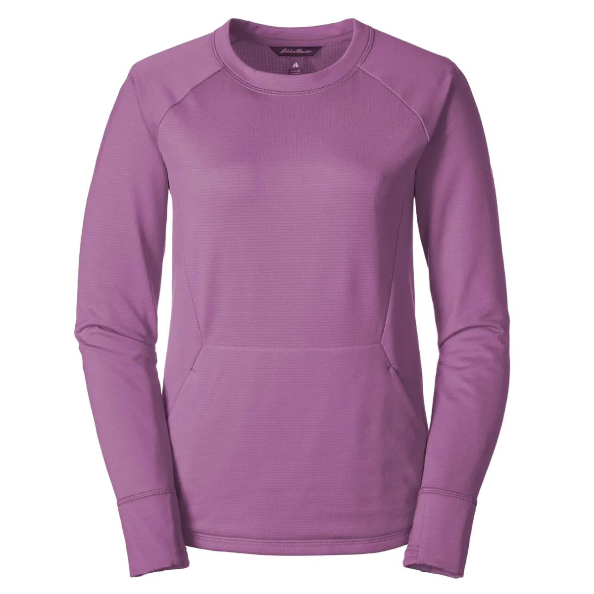Image of High Route Fleeceoberteil Unisex Lila XL