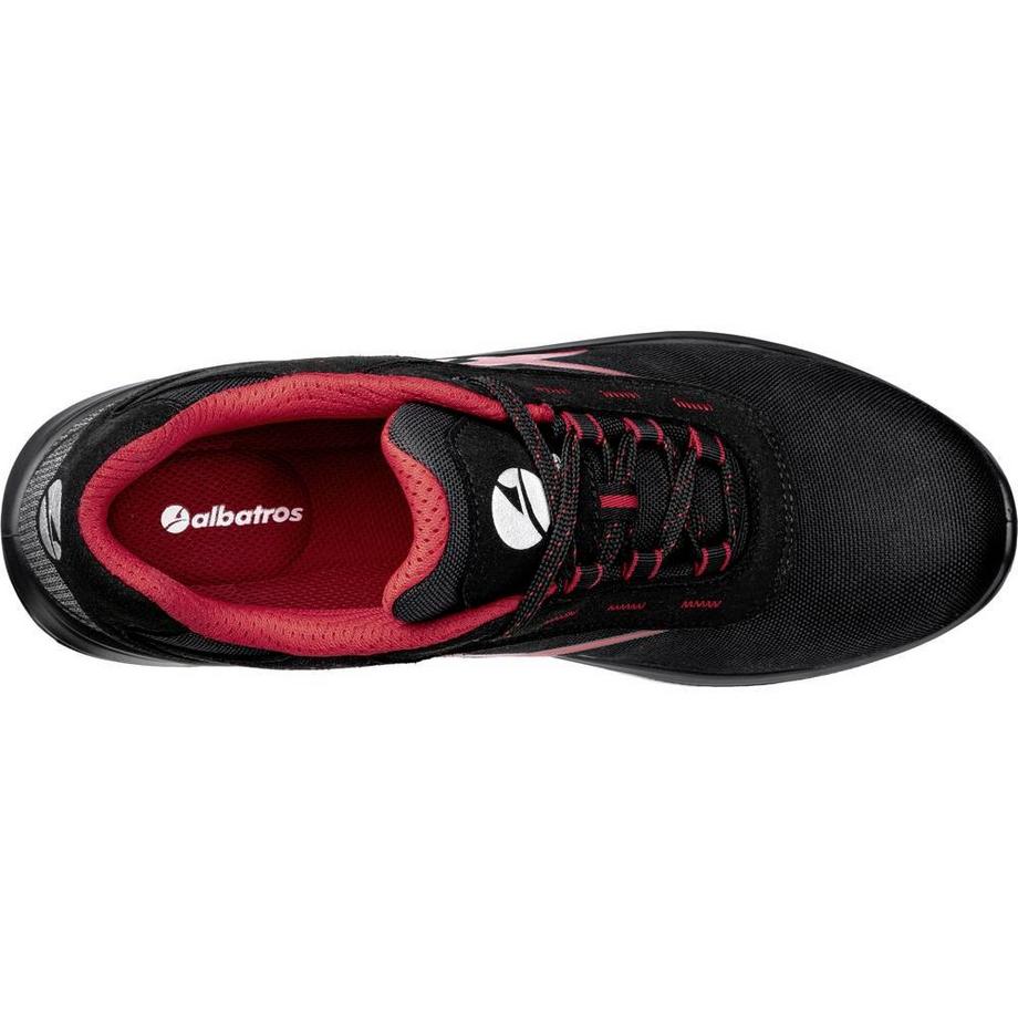 Albatros  GRID LOW SRC  Sicherheitsschuh S3 Schuhgröße (EU): 40 Schwarz, Rot 1 Paar 