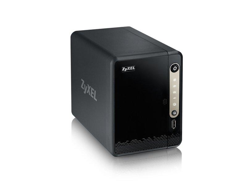 ZyXEL  NAS326 NAS Desktop Eingebauter Ethernet-Anschluss Schwarz 