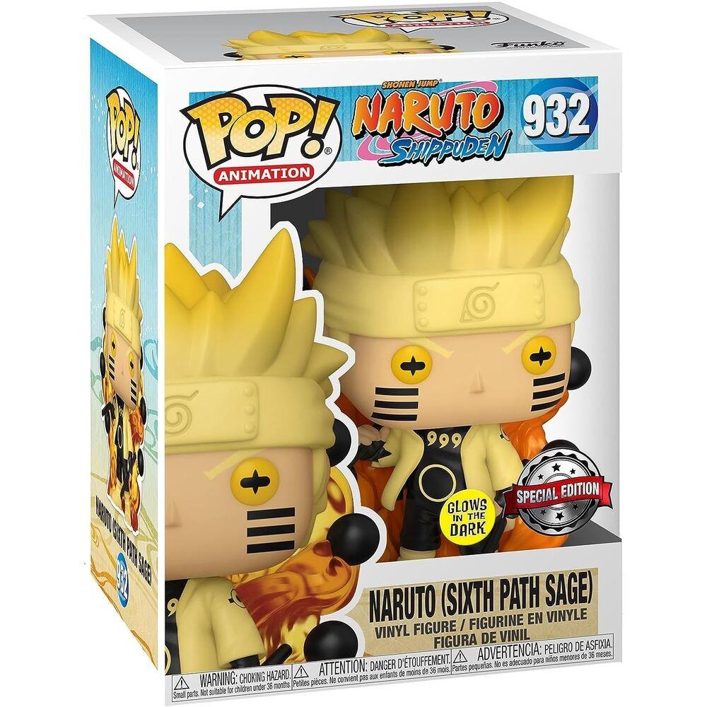 Funko  Figura POP Naruto Uzumaki Naruto Sei Sentieri Salvia Bagliore 