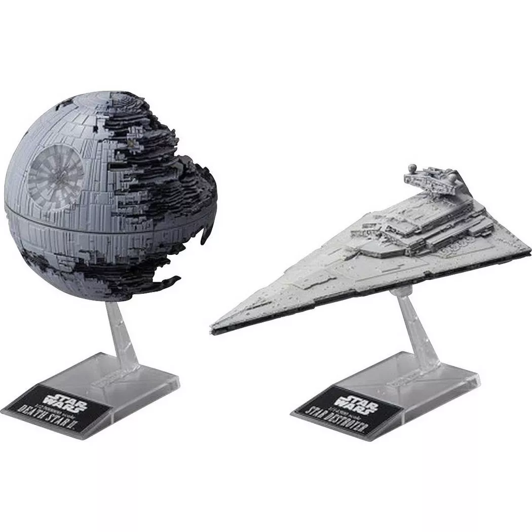 Death Star II + Imperial Star Destroyer - Bandai