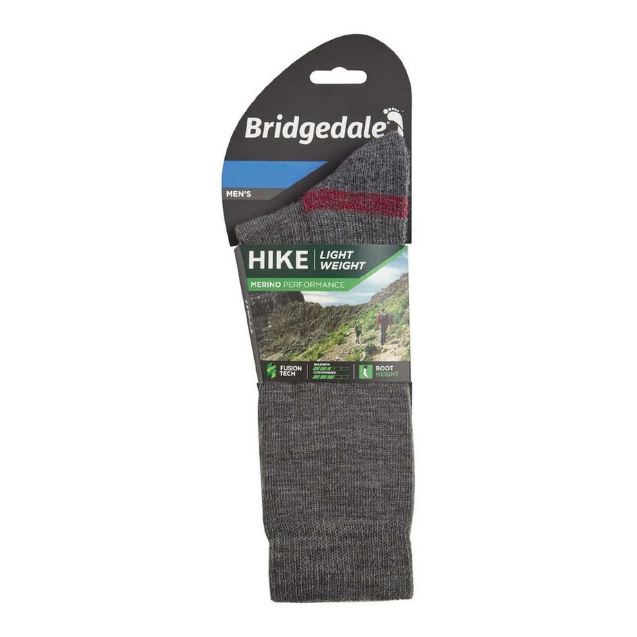 Bridgedale  Chaussettes de randonnée légères en laine mérinos 