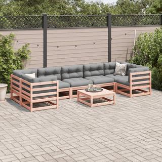 VidaXL set divano da giardino Legno di douglas  