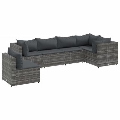 VidaXL Garten lounge set poly-rattan  