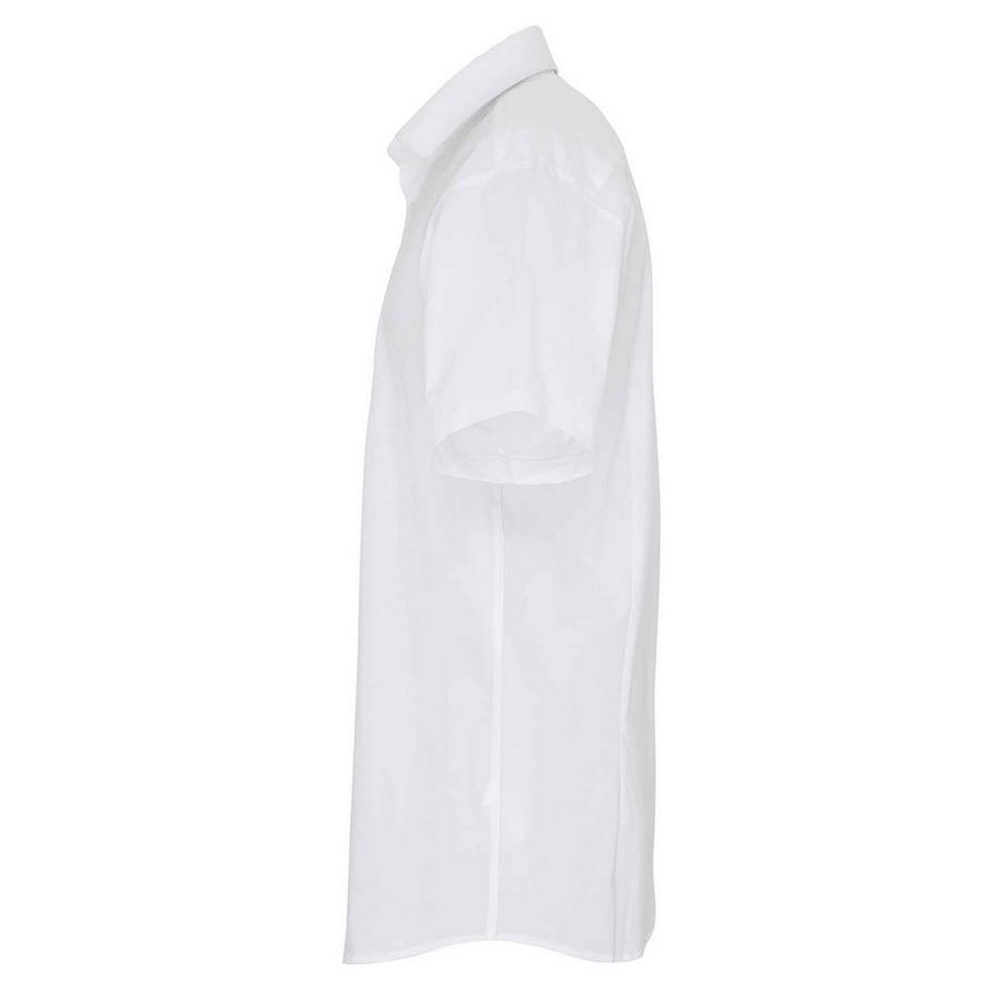 PREMIER Chemise à manches courtes en popeline stretch  