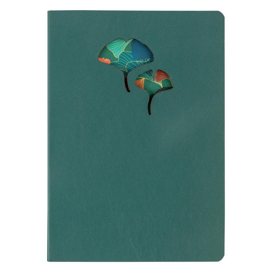 Clairefontaine Ginkgo Notizb Leder  