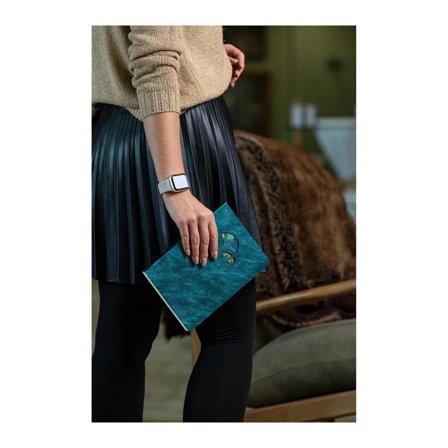 Clairefontaine Ginkgo Notizb Leder  
