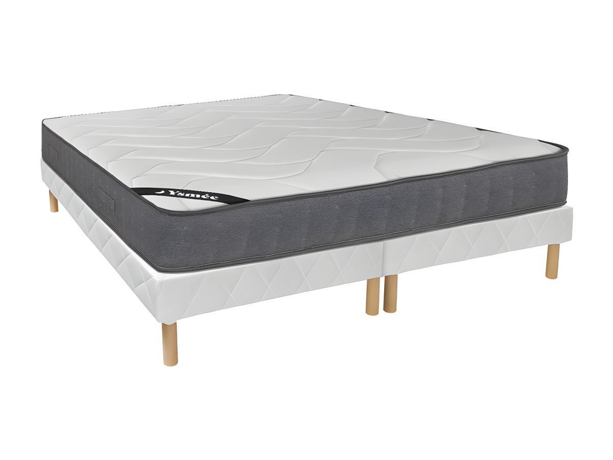 Image of MatratzenBettgestellSet BABYLONE Taschenfederkern Memory Schaum 10 MatratzenBettgestellSet BABYLONE Taschenfederkern Memory Schaum 10