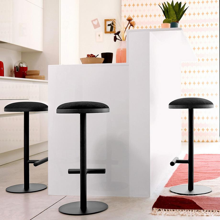La Redoute Intérieurs Tabouret de bar mi-hauteur  