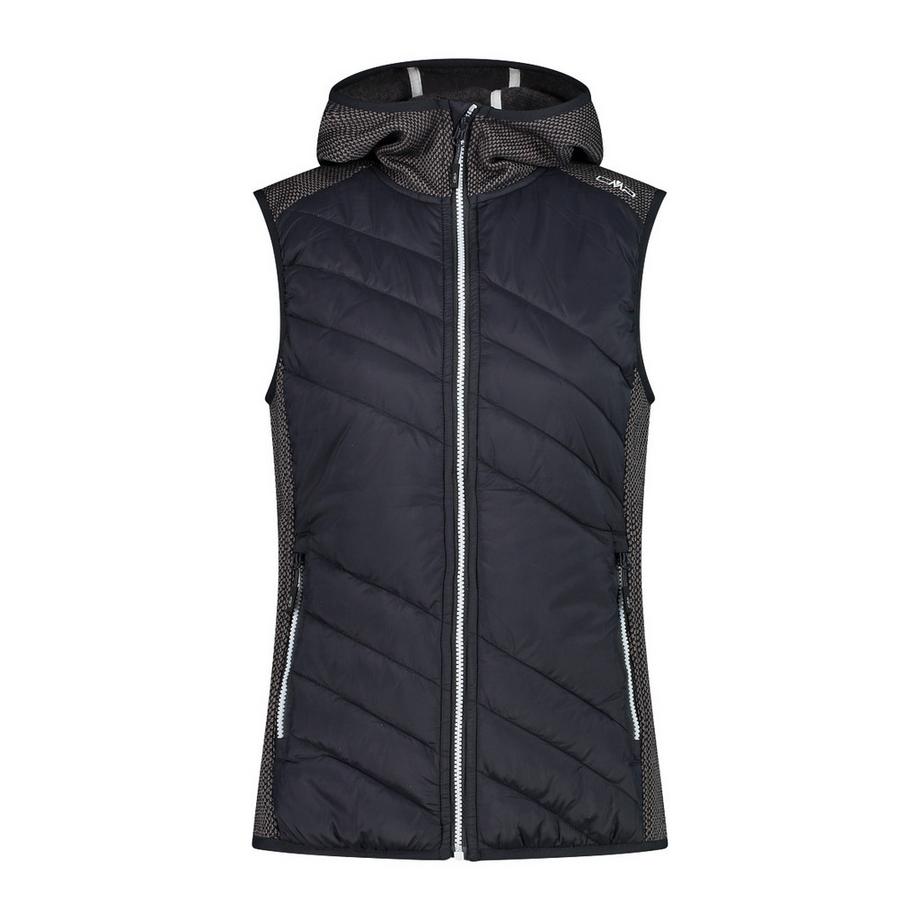 Hybridweste mit Kapuze, Frau