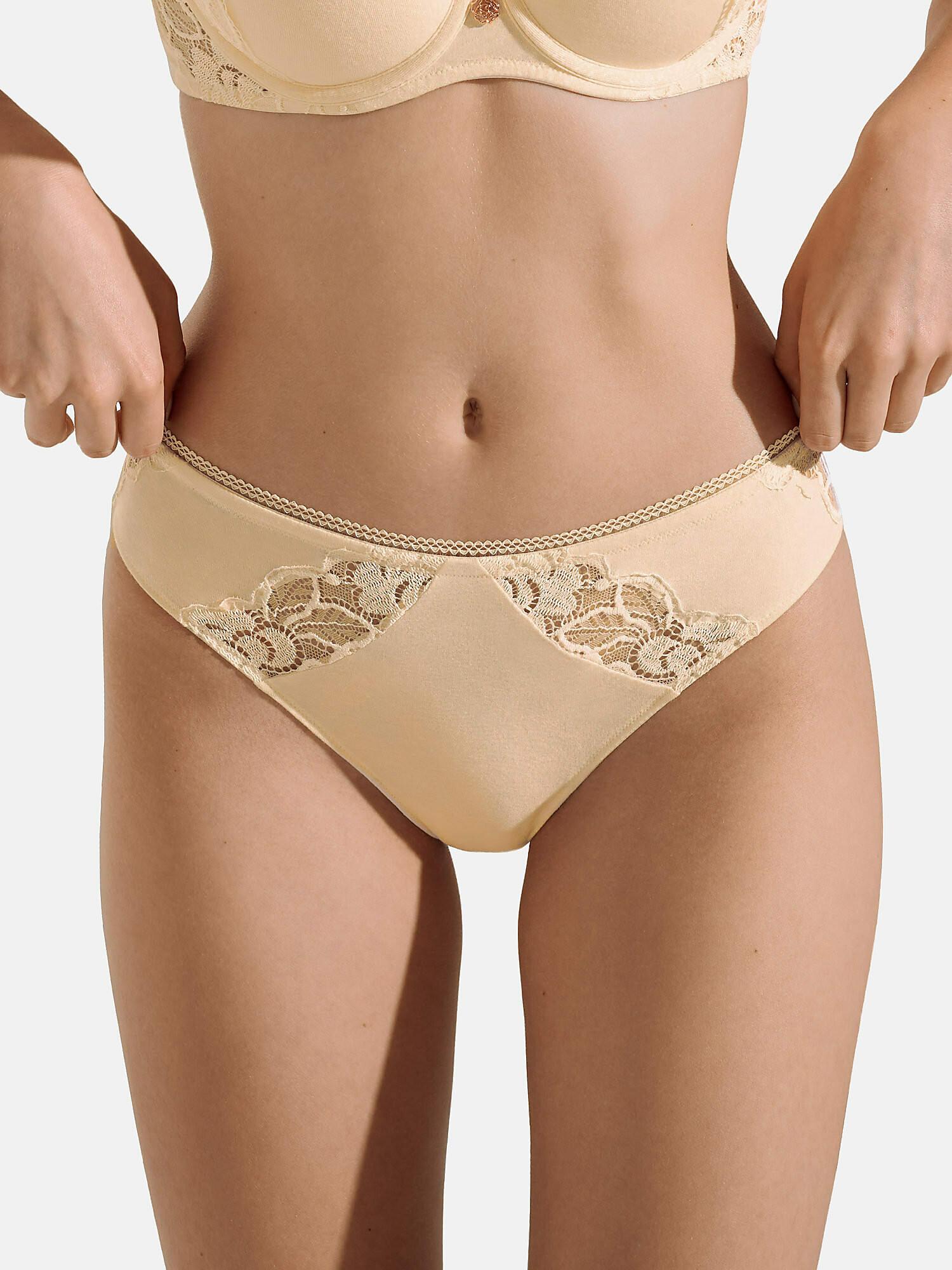Image of Spitzenslip Nina Damen Light Beige 44