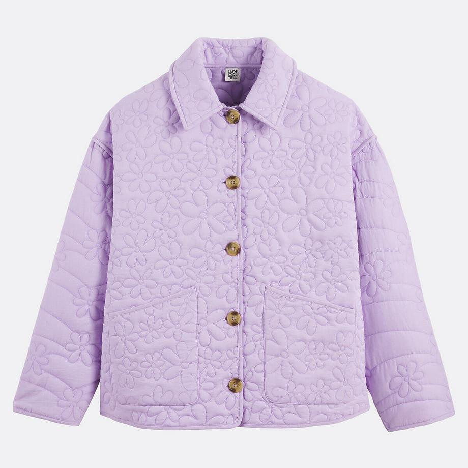 La Redoute Collections Giacca trapuntata con fiori in rilievo  