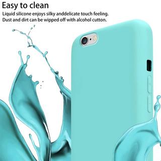 Cadorabo  Chaîne de téléphone portable compatible avec Apple iPhone 6 PLUS / 6S PLUS - Coque de protection en silicone avec cordelette réglable 