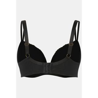 Ulla Popken  Soutien-gorge à armatures, agrémenté de dentelle - bonnet souples B - D 