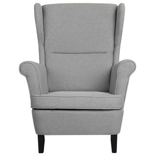 Beliani Poltrona Wingback en Poliestere Retrò ABSON  