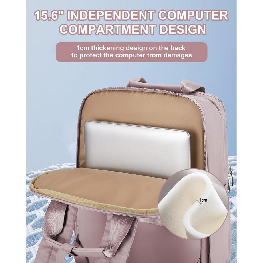 Only-bags.store Zaino impermeabile da viaggio per bagaglio a mano  