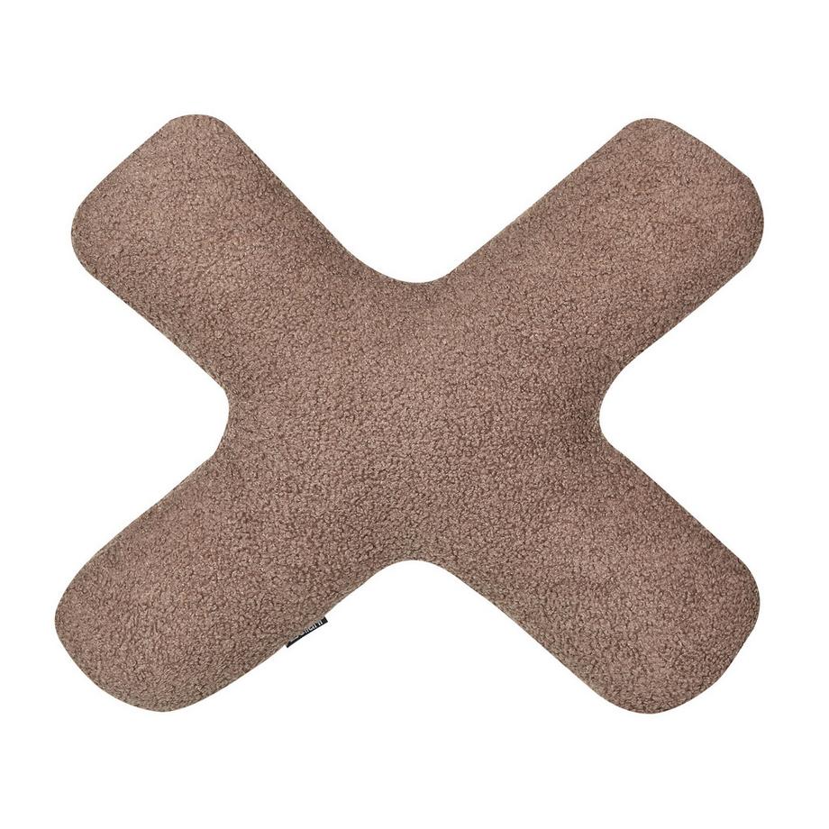 Beliani Dekokissen 2er Set aus Bouclé Modern HESPERIS  