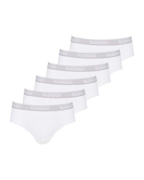 Image of Slip Casual Figurbetont Unisex Weiss XXL