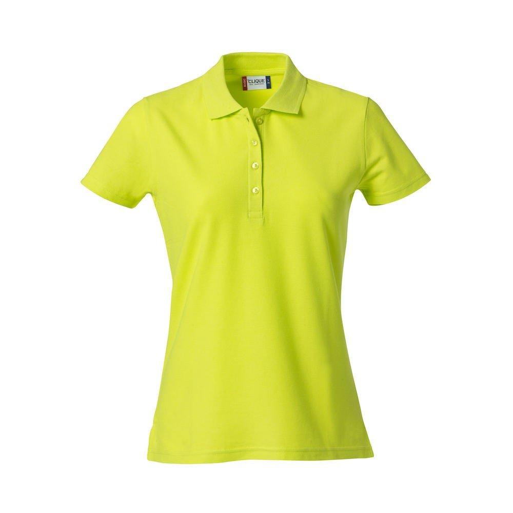 Image of Poloshirt Damen Limettengrün XXL