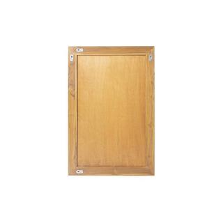 Vente-unique Spiegel rechteckig - Helles Teakholz - 60 x 90 cm - AMLAPURA  