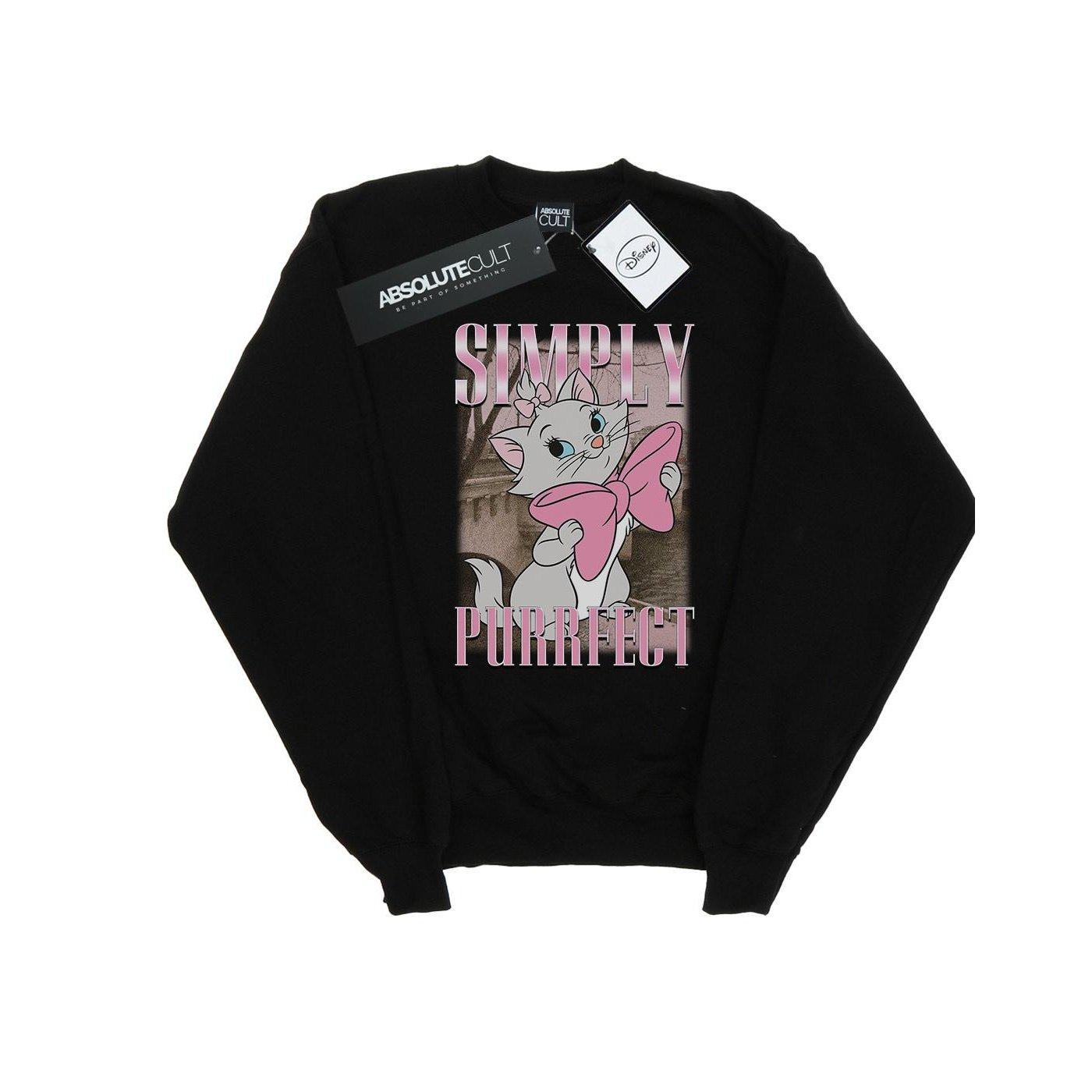 Image of Aristocats Marie Simply Purrfect Homage Sweatshirt Unisex Schwarz 152-158