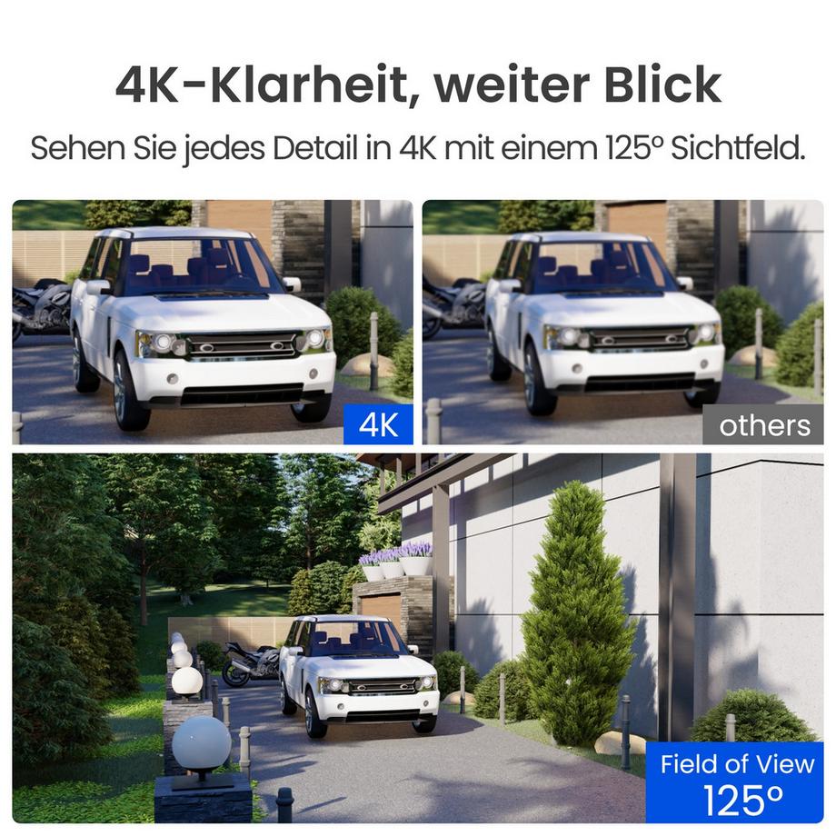 Reolink  RP-PCT8M profesionelle 4K PoE-Kamera 