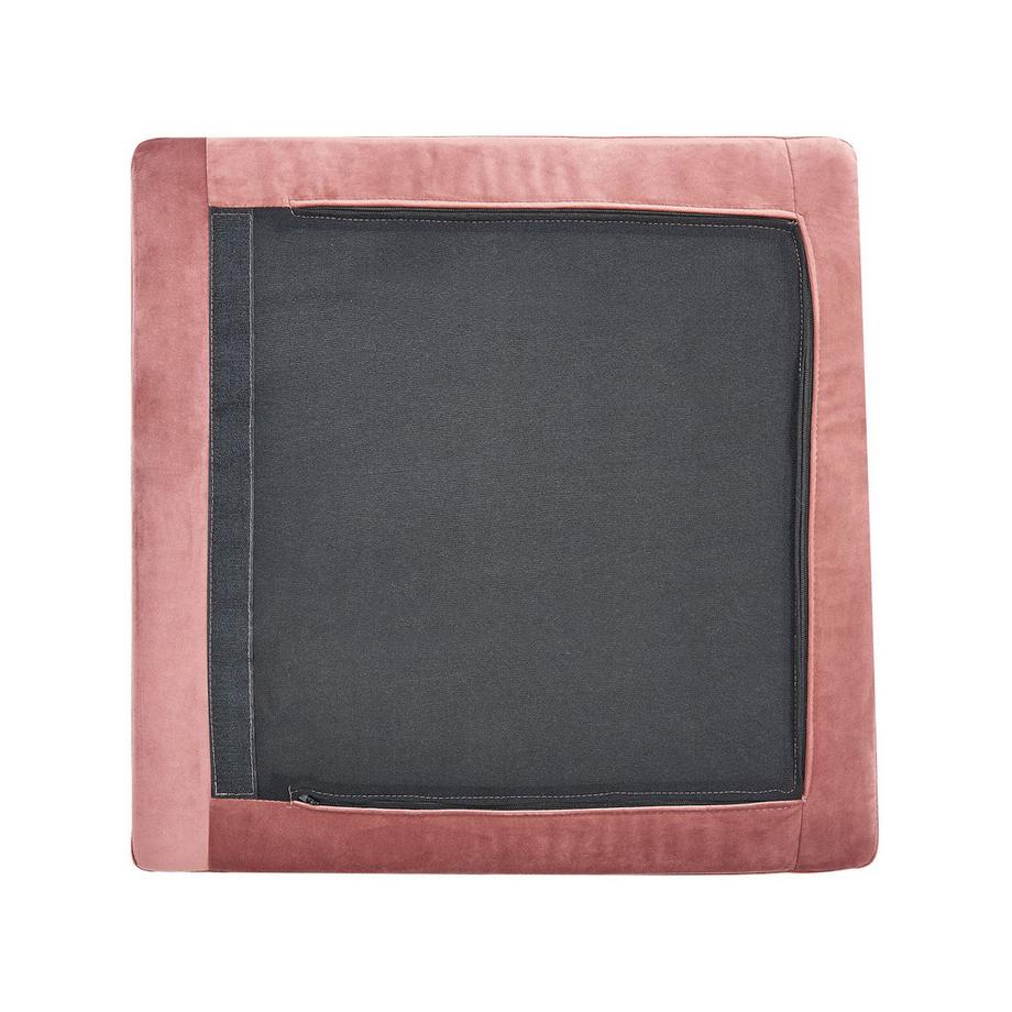 Beliani Ottomana en Velluto Moderno EVJA  