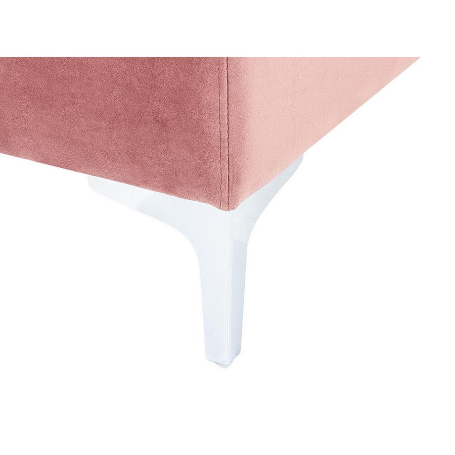 Beliani Ottomana en Velluto Moderno EVJA  