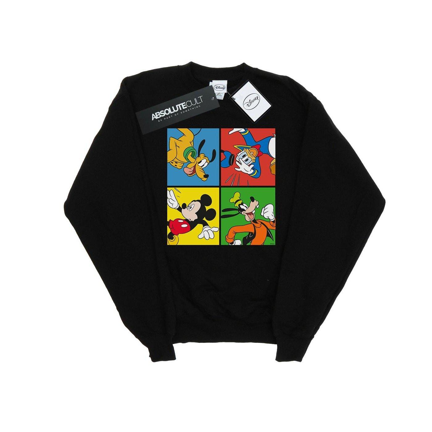 Image of Mickey Mouse Friends Sweatshirt Damen Schwarz L