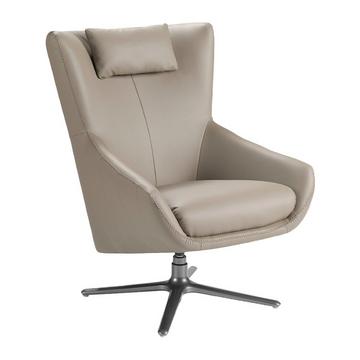 Fauteuil pivotant en similicuir