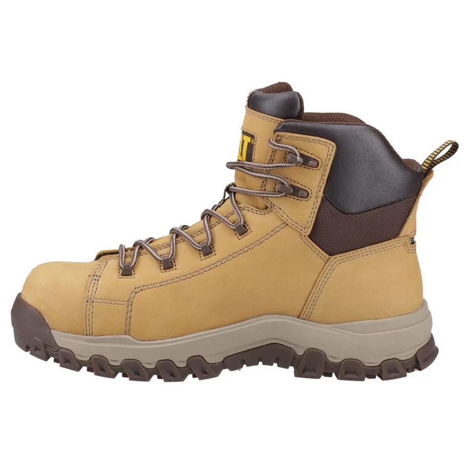 Caterpillar Bottines de sécurité Threshold Rebound Cuir Grainé  