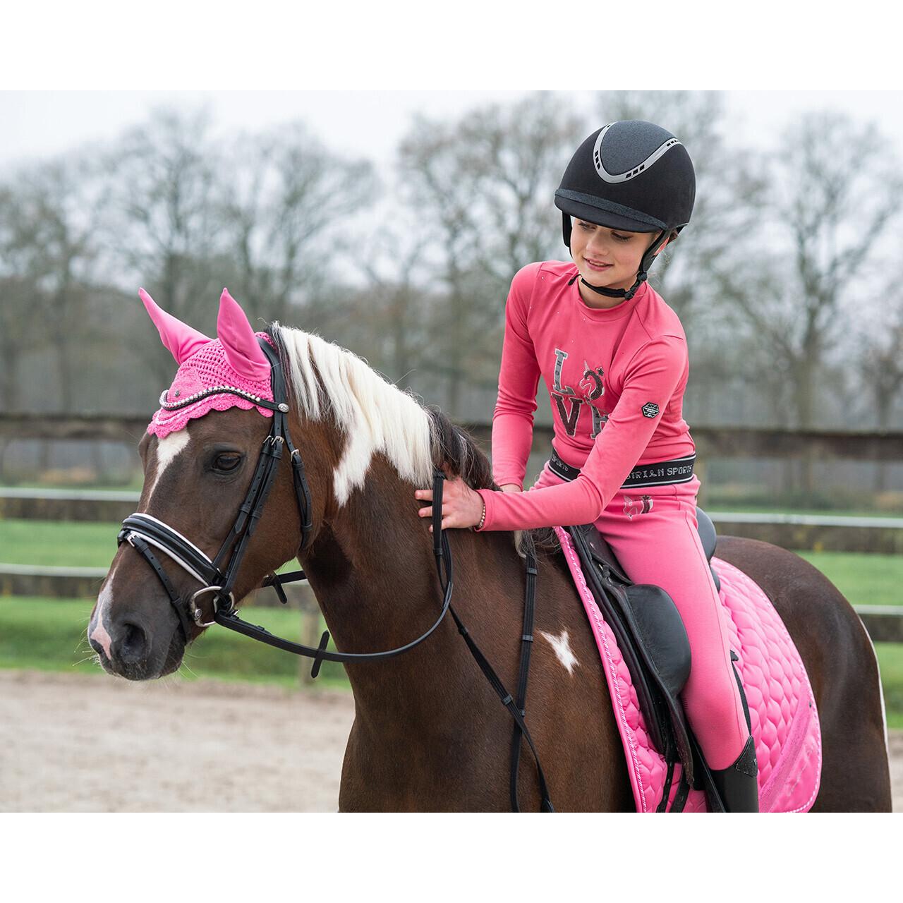 QHP  polo équitation fille lizz 