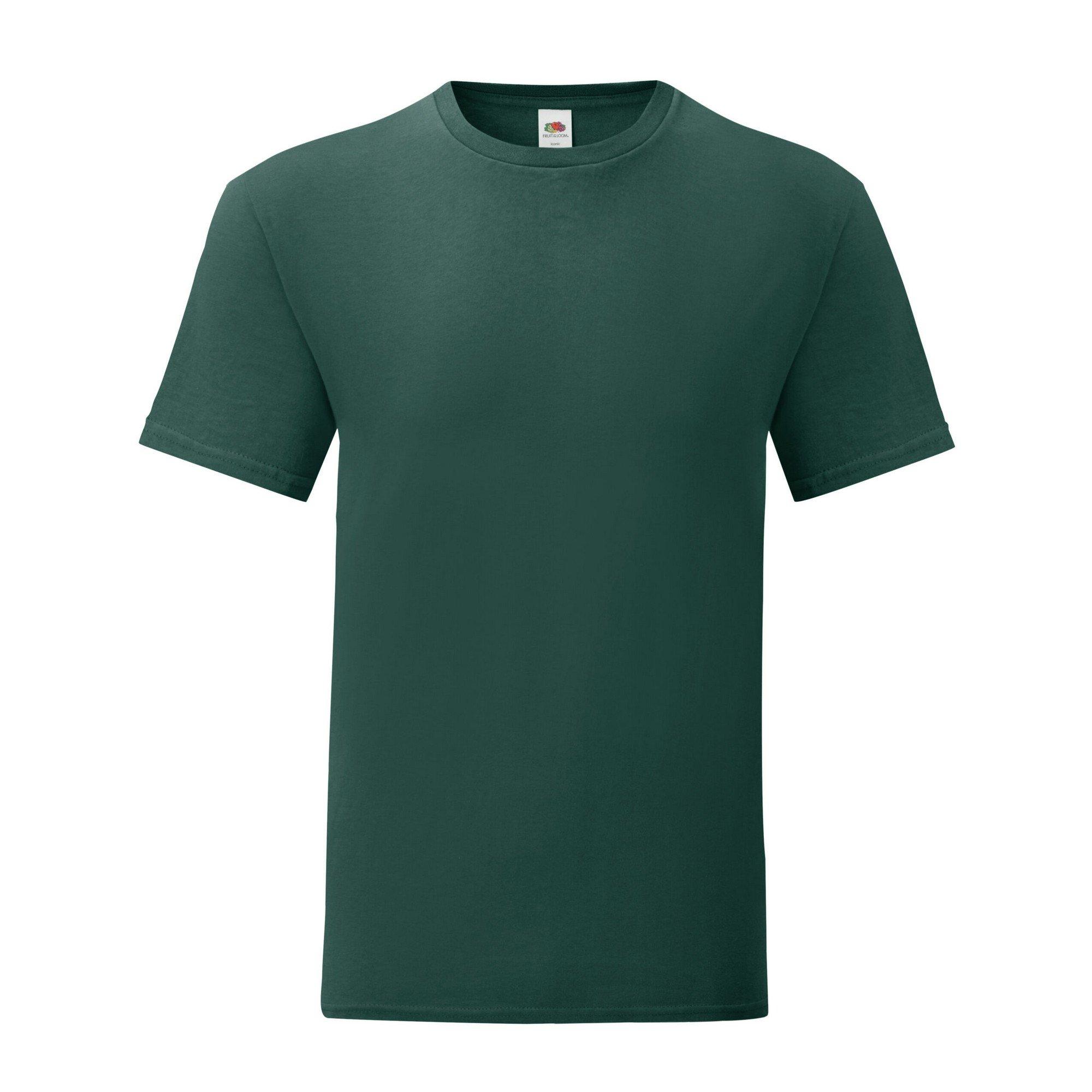 Image of Iconic Tshirt Herren Waldgrün 3XL