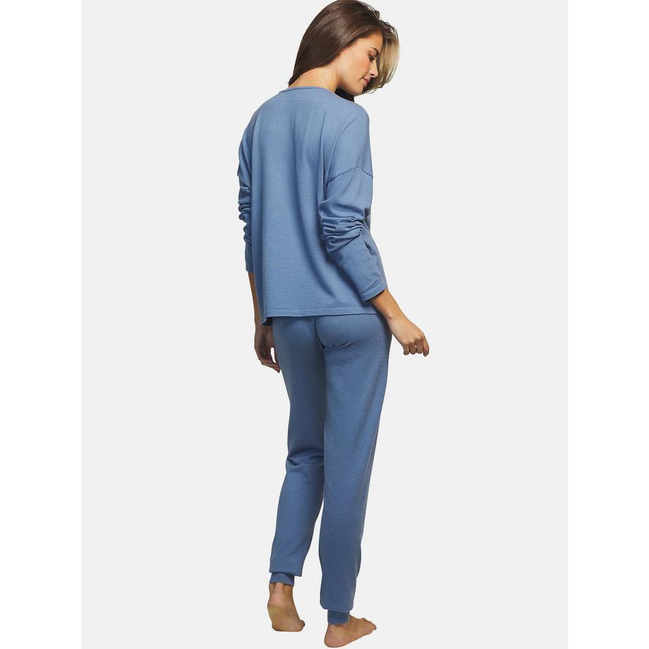 Selmark Tricot Tenue Détente Pyjama Pantalon et Haut  