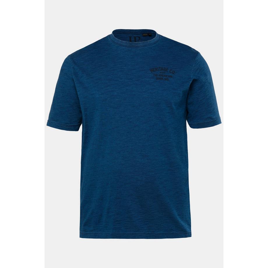 JP1880 T-shirt Mezza Manica Ricamo sul Petto Look Vintage  